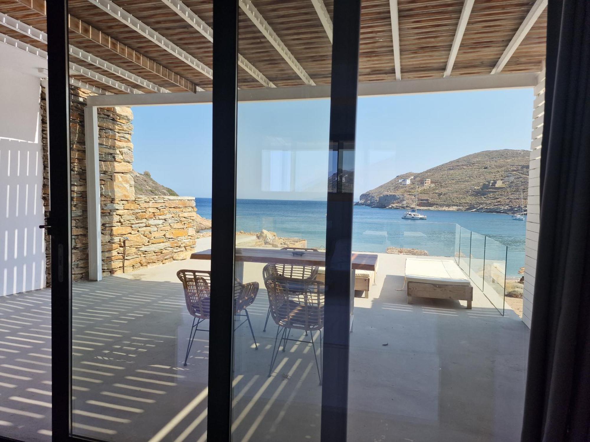Spathi Beach Suites Kea Habitación foto