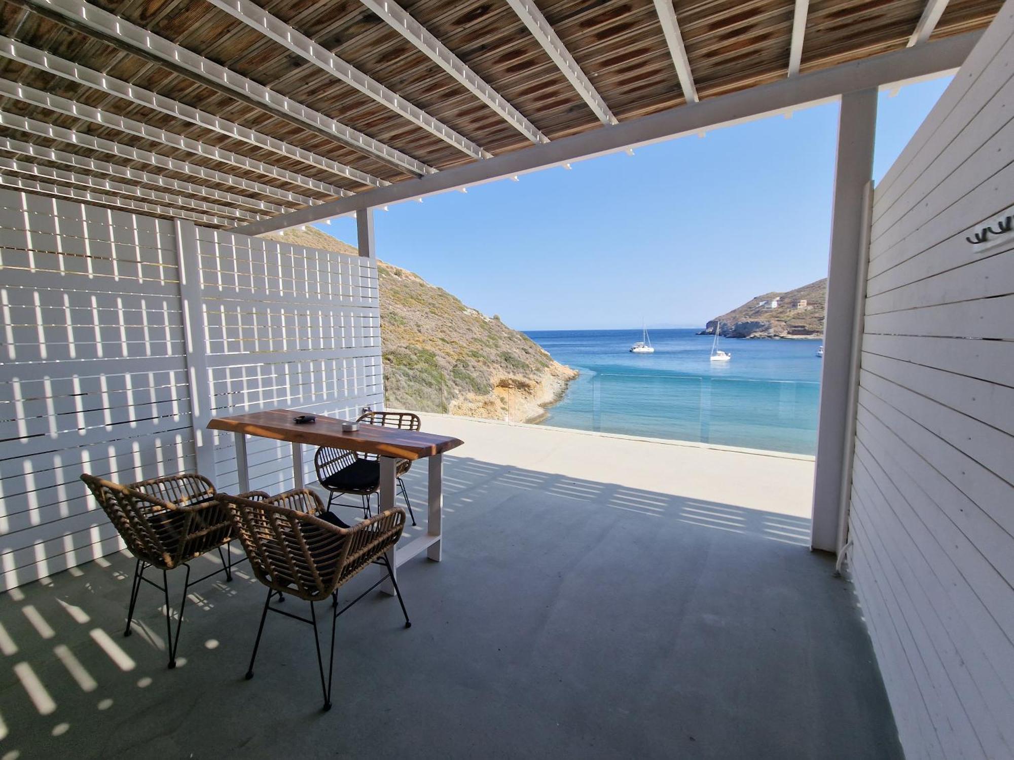 Spathi Beach Suites Kea Habitación foto
