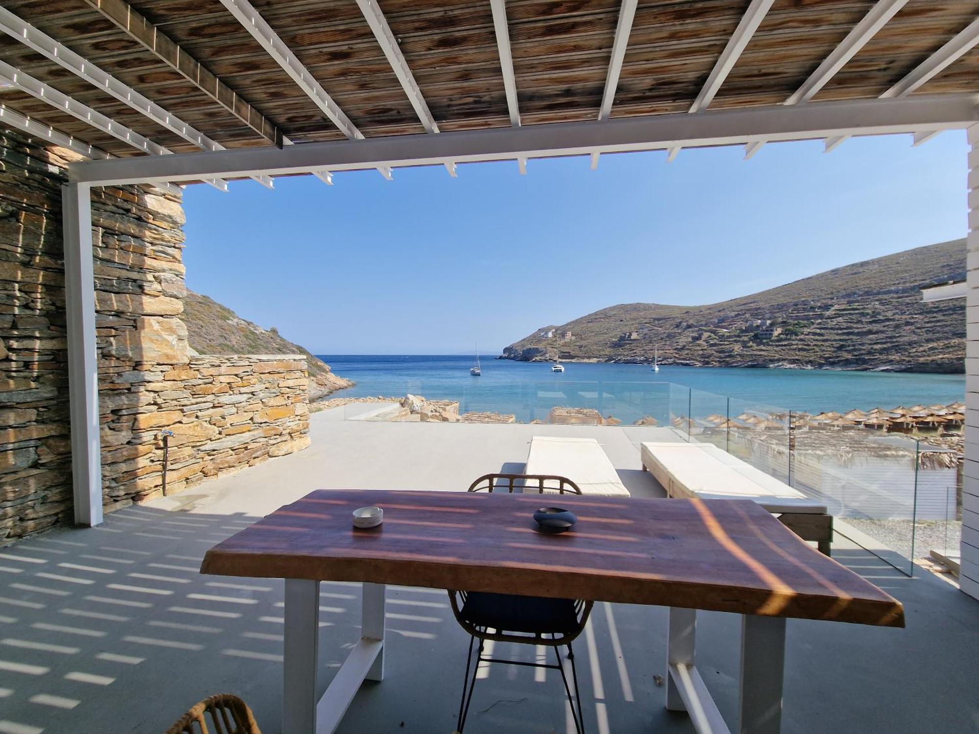 Spathi Beach Suites Kea Habitación foto