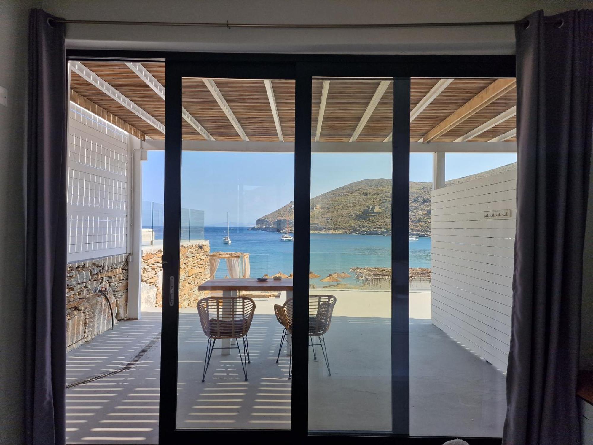 Spathi Beach Suites Kea Habitación foto