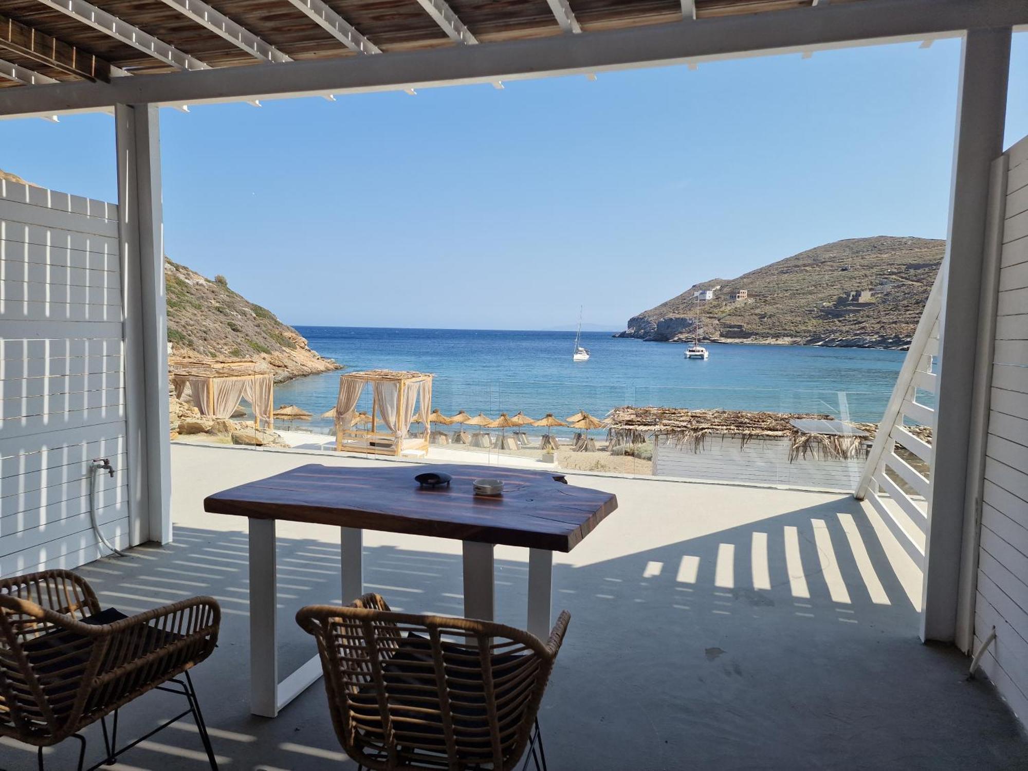 Spathi Beach Suites Kea Habitación foto