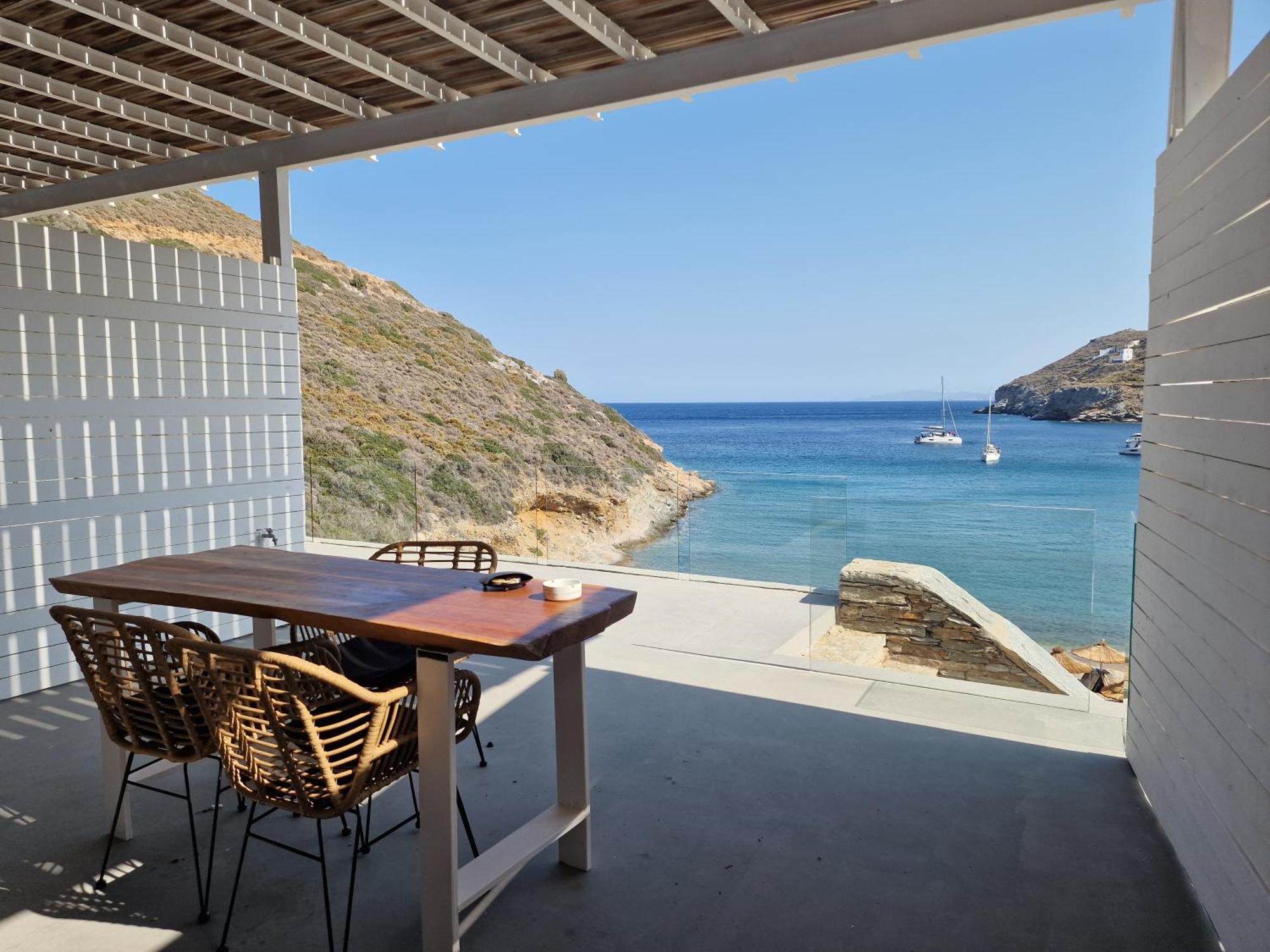 Spathi Beach Suites Kea Habitación foto