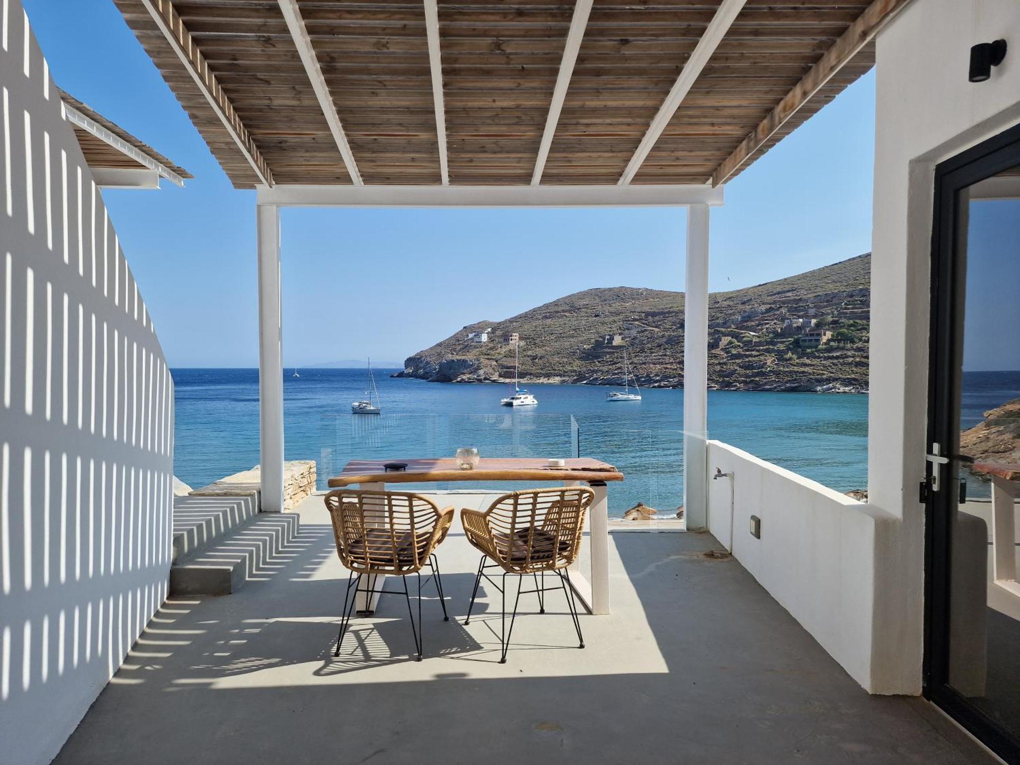 Spathi Beach Suites Kea Habitación foto