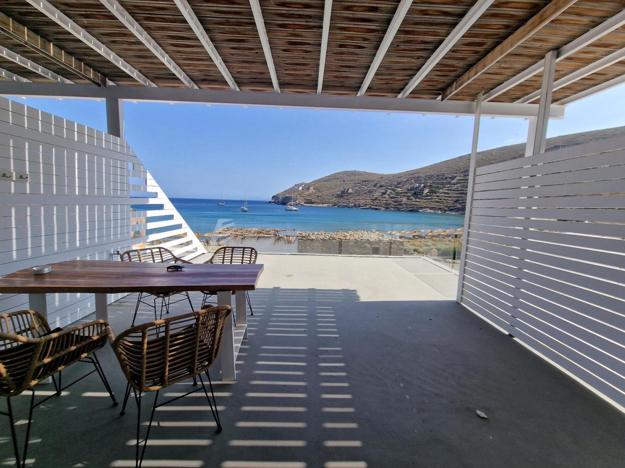 Spathi Beach Suites Kea Habitación foto
